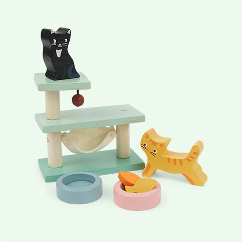 Pet Cat Tender Leaf Toys Pet Cat Set