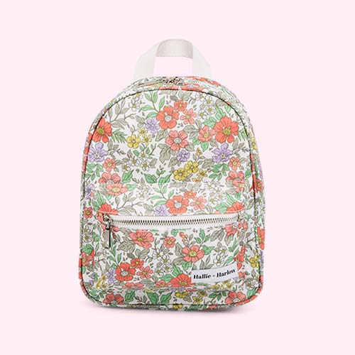 Scandi Floral Hallie + Harlow Mini Backpack