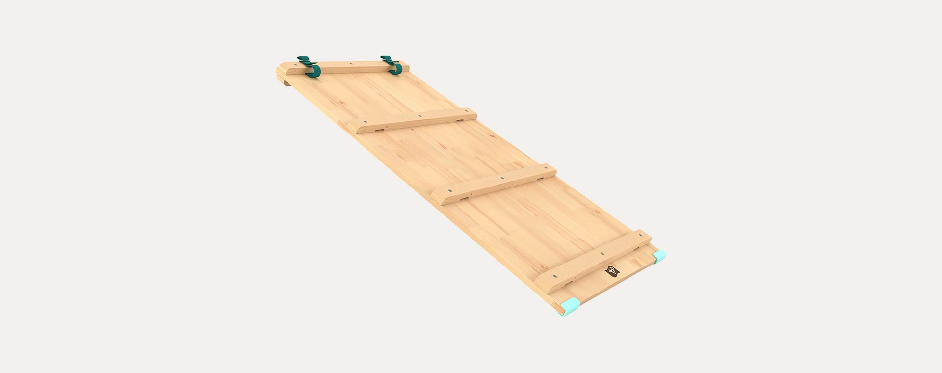 Multi TP Toys Indoor Wooden Bridge & Slide