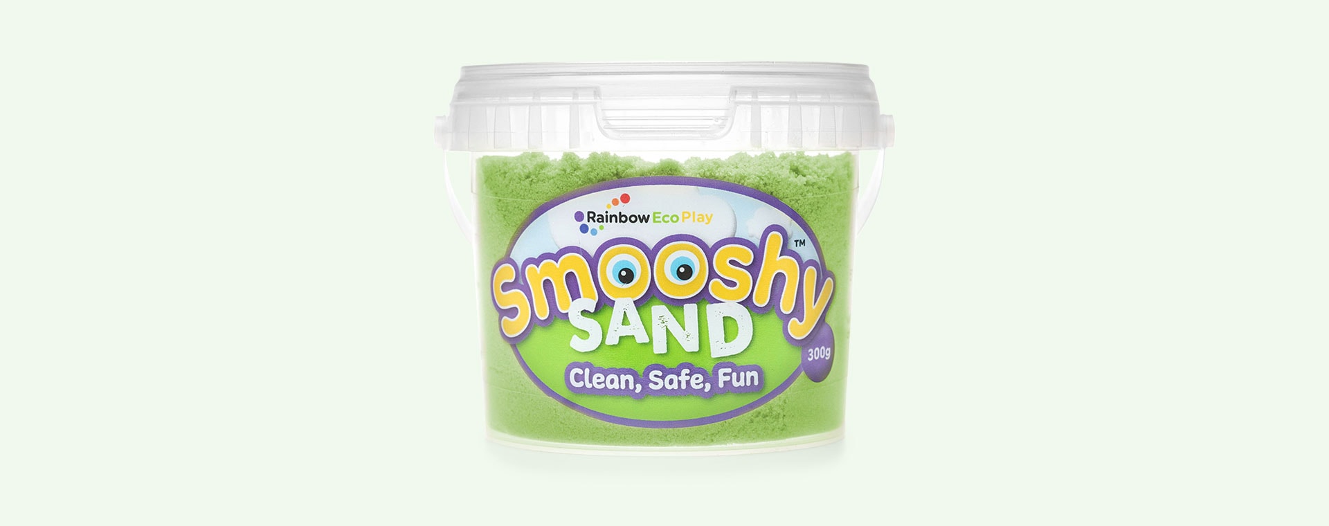 Green Rainbow Eco Play Smooshy Kinetic Magic Sand 300g