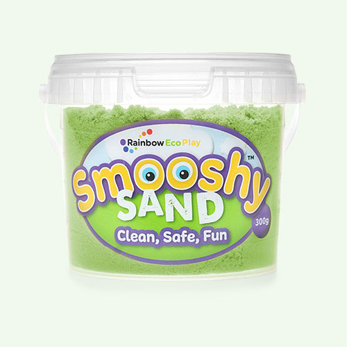 Green Rainbow Eco Play Smooshy Kinetic Magic Sand 300g