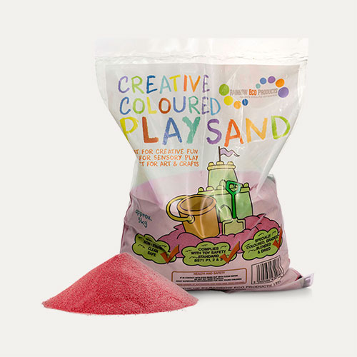 Red Rainbow Eco Play Coloured Play Sand 5kg