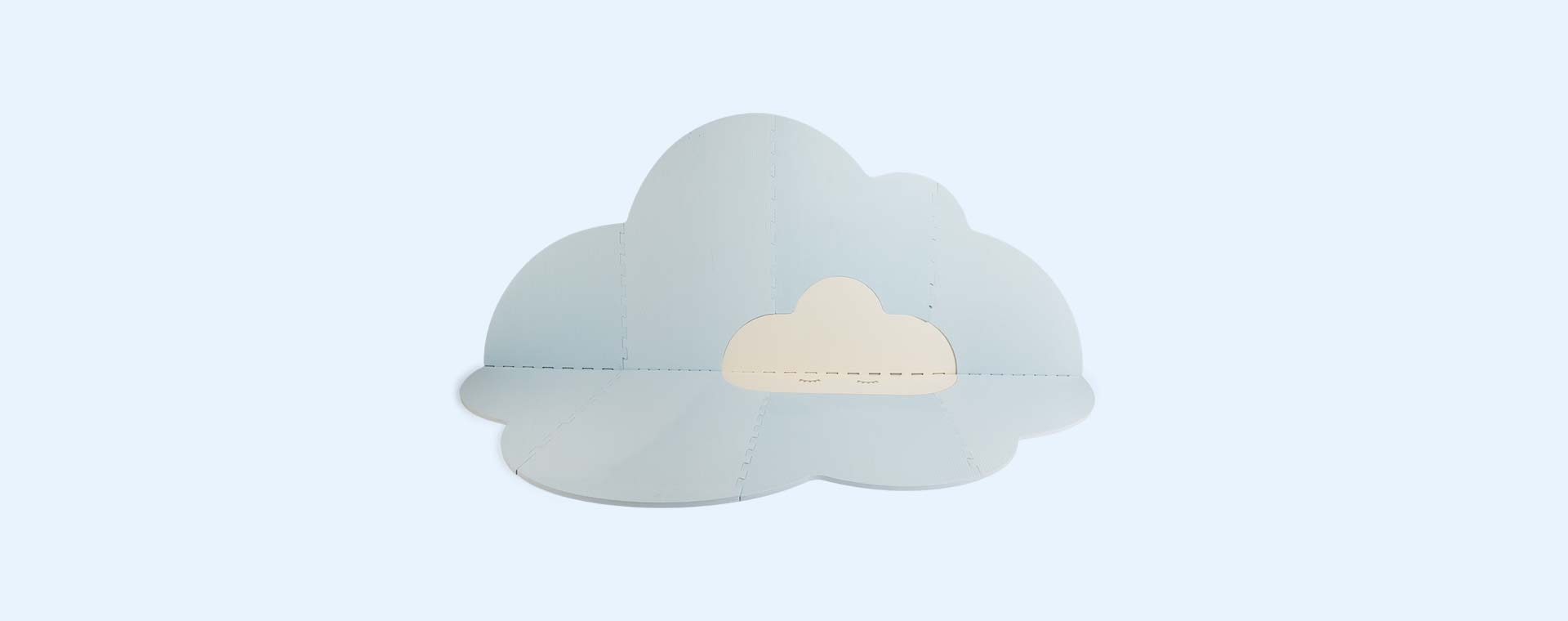 Dusty Blue Quut Quut Playmat Head In The Clouds