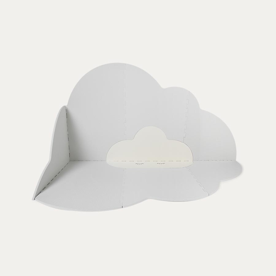 Quut  Playmat Head In The Clouds, Play Gyms & Play Mats, Grey