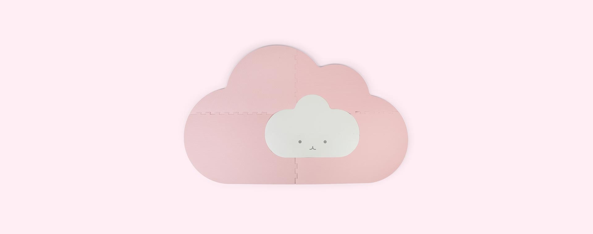 Blush Rose Quut Playmat Head In The Clouds Small