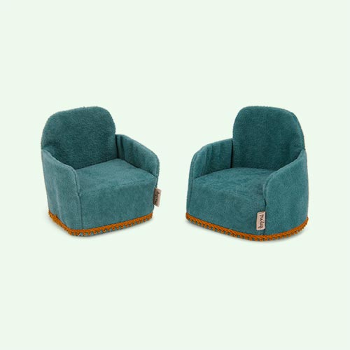 Green Maileg 2-Pack Chair