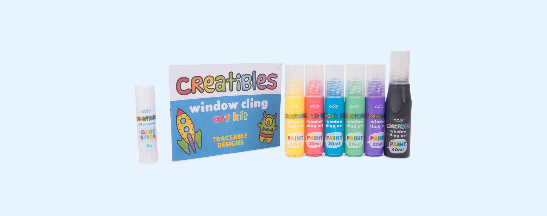 Ooly Creatibles DIY Window Cling Art Kit
