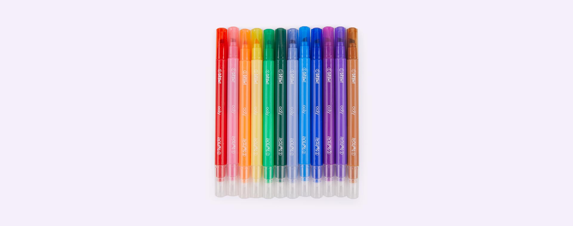 Multi Ooly Switcheroo Color Changing Markers - Set Of 12
