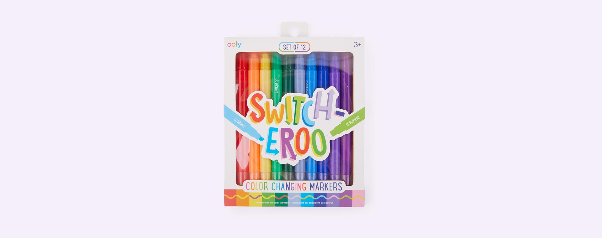 Multi Ooly Switcheroo Color Changing Markers - Set Of 12