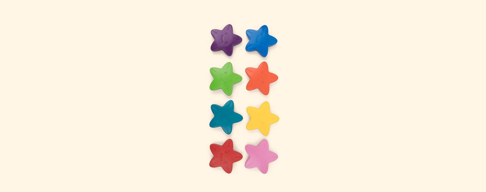 Multi Ooly Stars of the Sea Crayon - Set Of 8