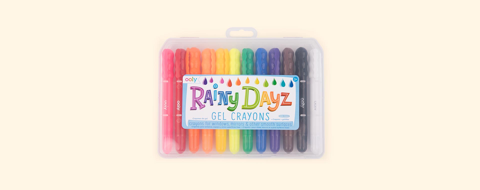 Multi Ooly Rainy Dayz Crayons - Set Of 12