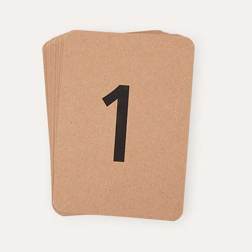 Eco-Kraft The Little Coach House Number Flashcards