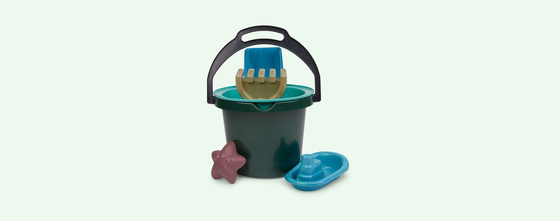 Multi Dantoy Blue Marine Toys Bucket Set