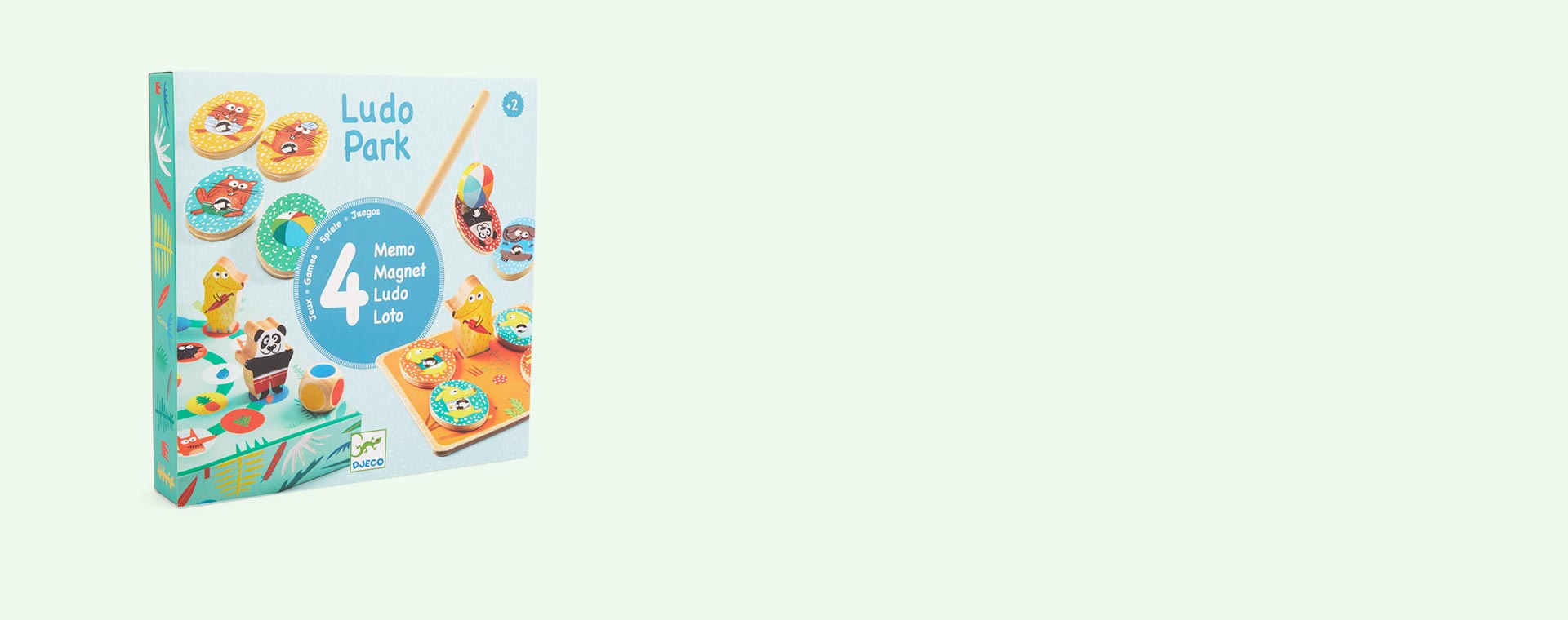 Multi Djeco LudoPark - 4 Game Set