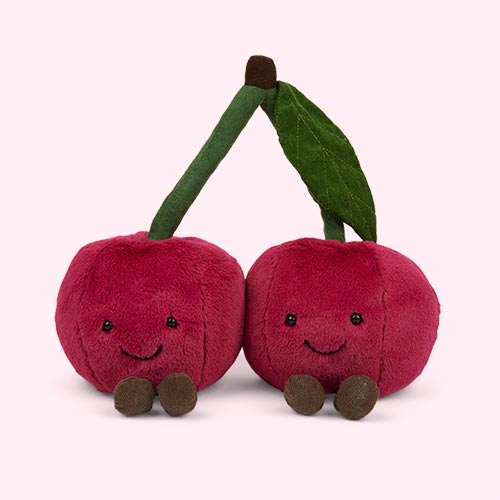 Red Jellycat Amuseable Cherries