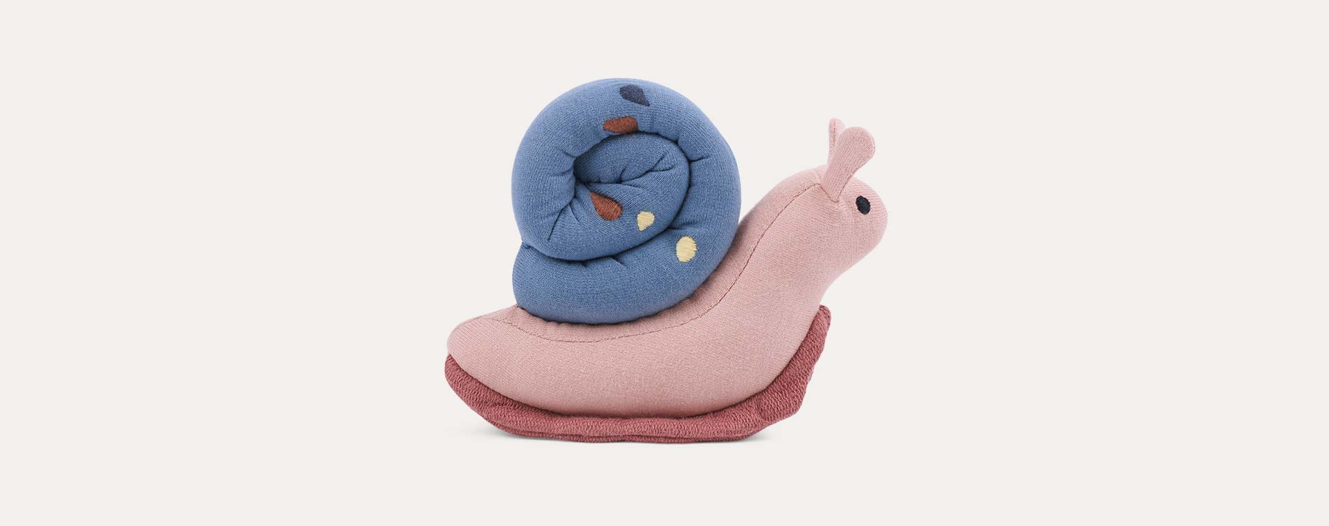 Old Rose Fabelab Soft Toy - Sussi Snail