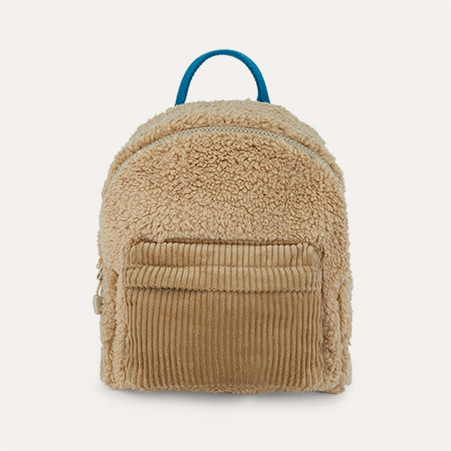 Oat KIDLY Label Mini Teddy Backpack