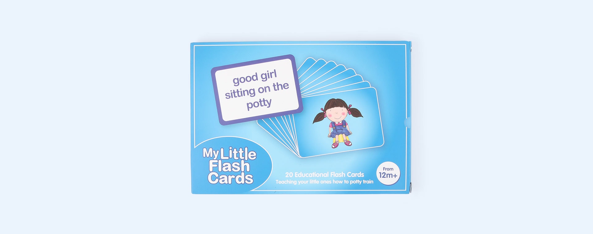 Blue My Carry Potty My Little Flashcards