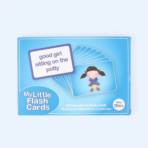 Blue My Carry Potty My Little Flashcards