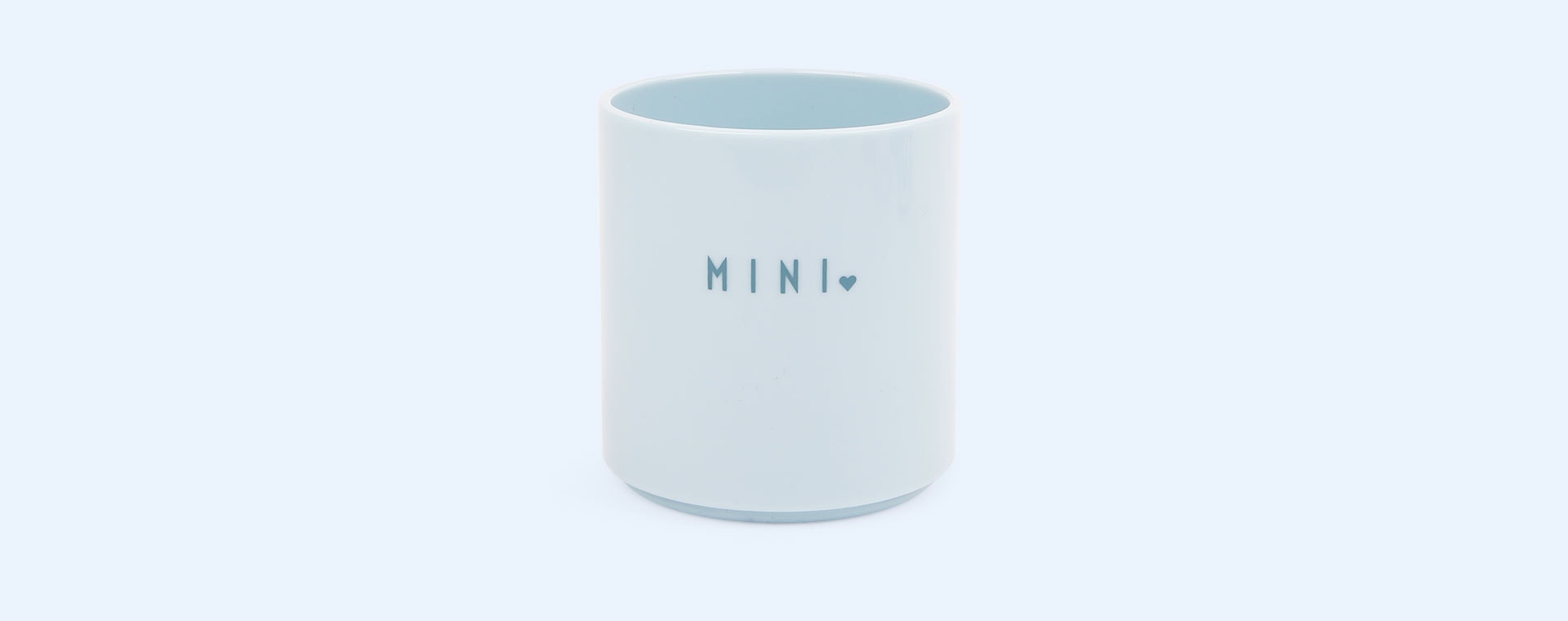 Light Blue Design Letters Mini Favourite Cup