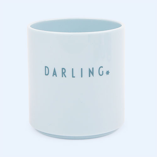 Light Blue Design Letters Mini Favourite Cup