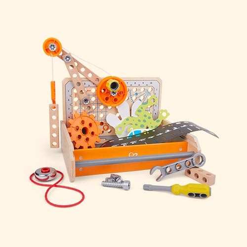 Orange Hape Science Experiment Toolbox