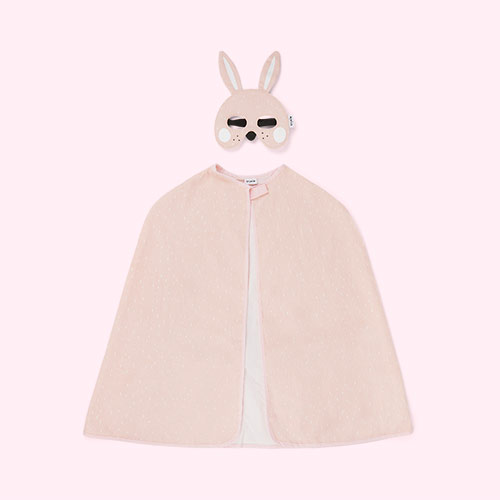 Pink Trixie Cape & Mask Mrs Rabbit