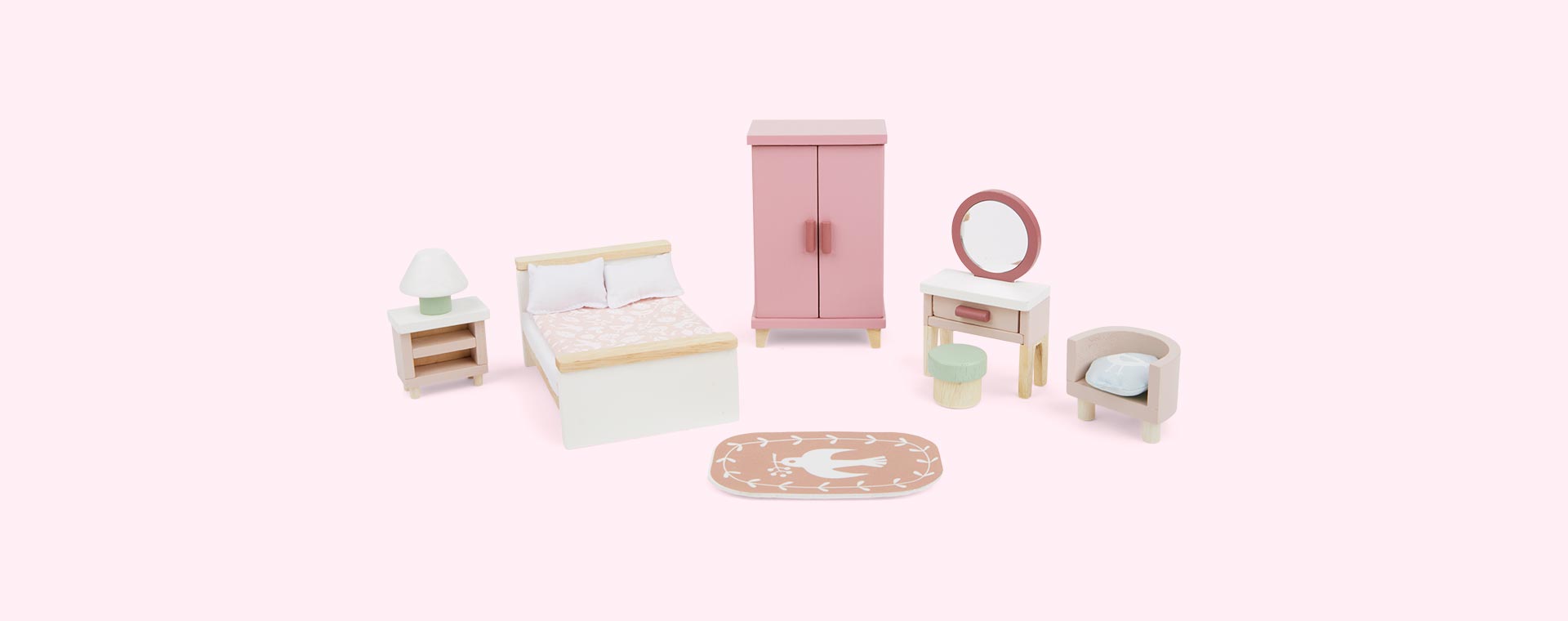 Buy the Tender Leaf Toys Dolls House Bedroom Furniture at KIDLY UK