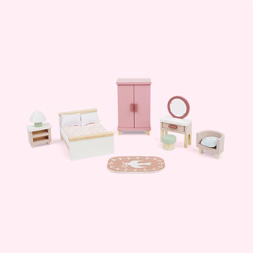 Multi Tender Leaf Toys Dolls House Bedroom Furniture