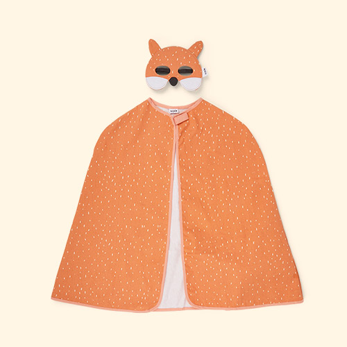 Orange Trixie Cape & Mask Mr Fox