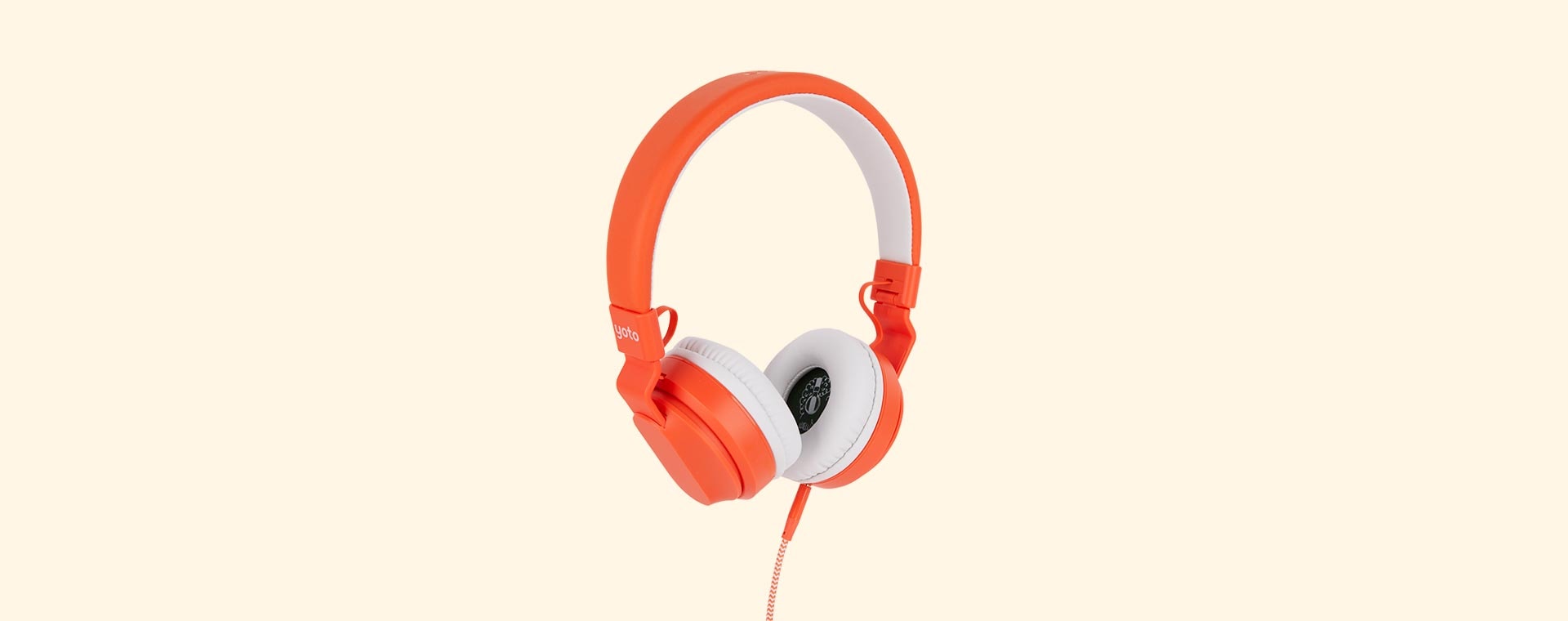 Orange Yoto Headphones
