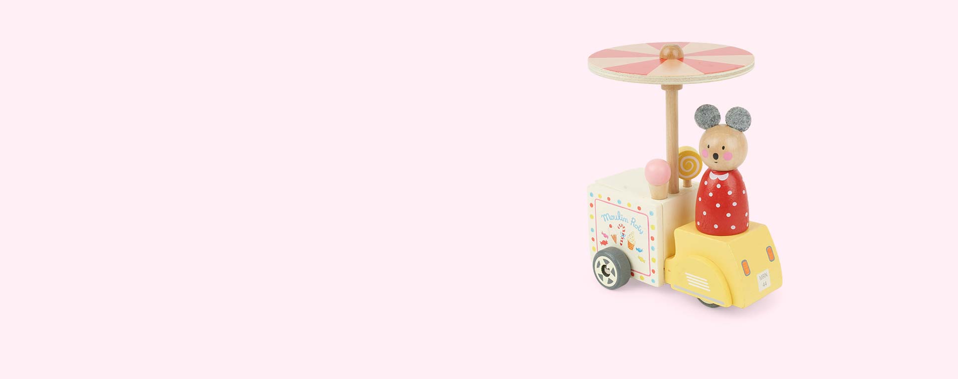 Multi Moulin Roty Ice Cream Delivery Tricycle