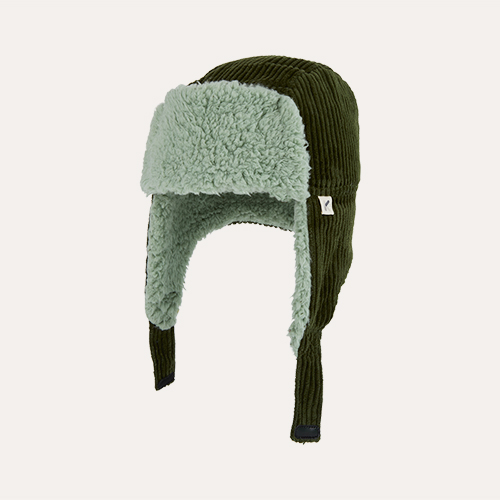 Seaweed KIDLY Label Teddy Trapper Hat