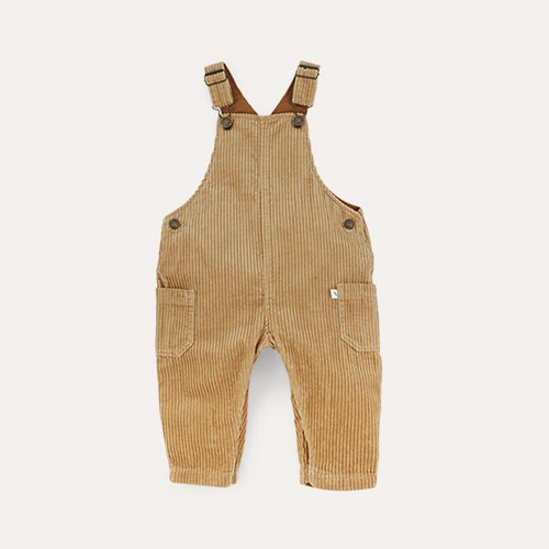 Cashew KIDLY Label Cord Dungarees