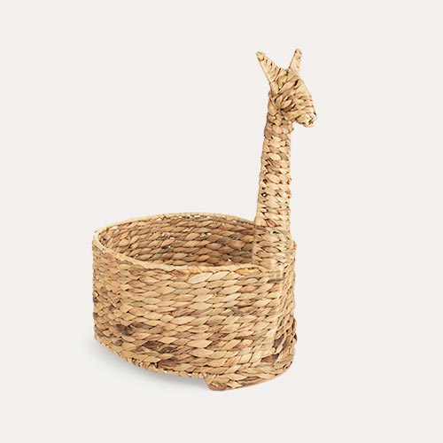 Neutral Bloomingville Dinne Giraffe Storage Basket