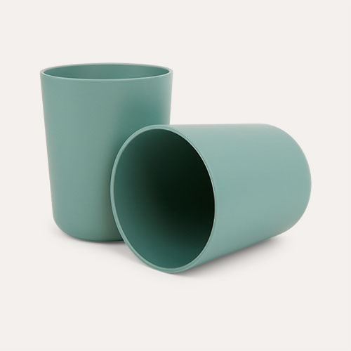 Green KIDLY Label 2-Pack Eco Cups