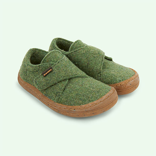 Green Froddo Woolly Slippers