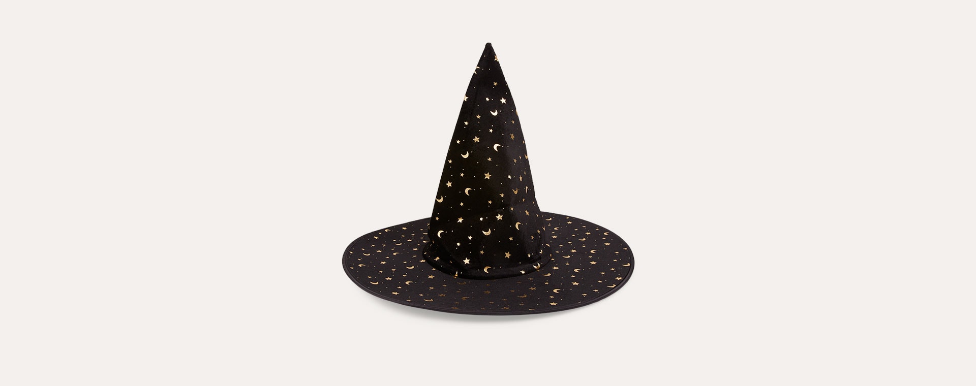 Black Mimi & Lula Luxe Velvet Witches Hat
