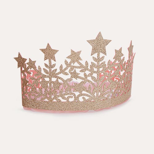 Gold Meri Meri Glitter Fabric Star Crown