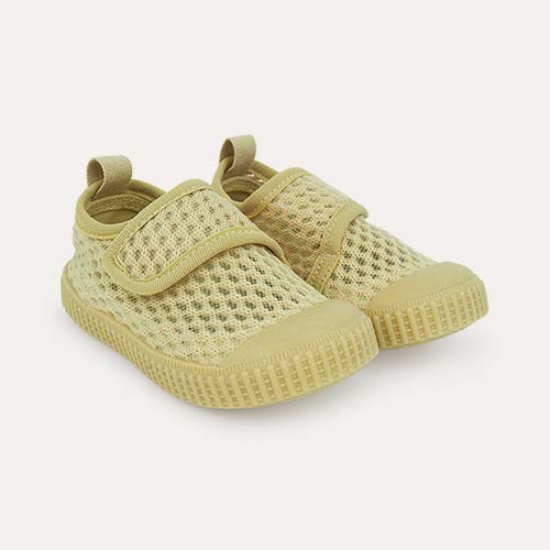 Straw KIDLY Label Mesh Beach Shoes