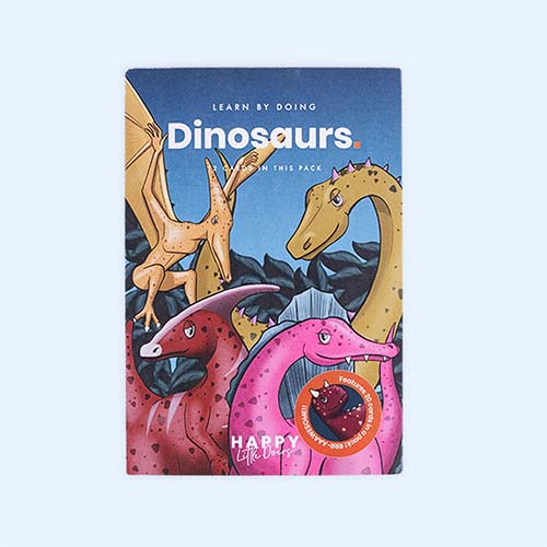 Multi Happy Little Doers Dinosaur Flashcards