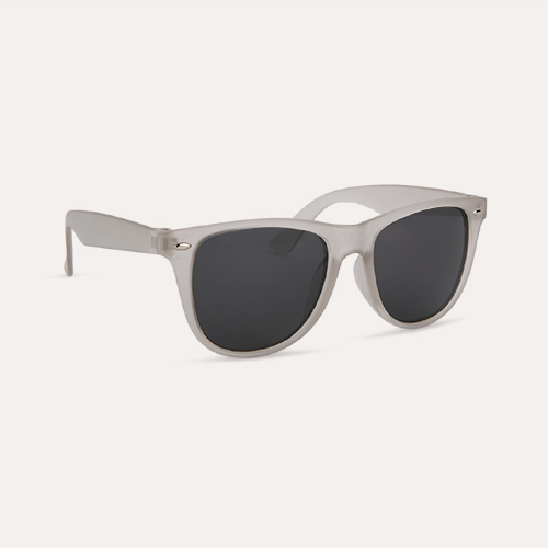 Frosted Grey KIDLY Label Classic Sustainable Sunglasses