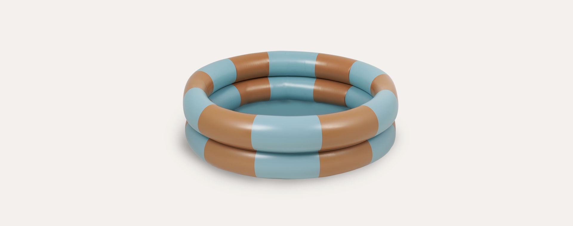 Blue Stripe KIDLY Label Inflatable Pool