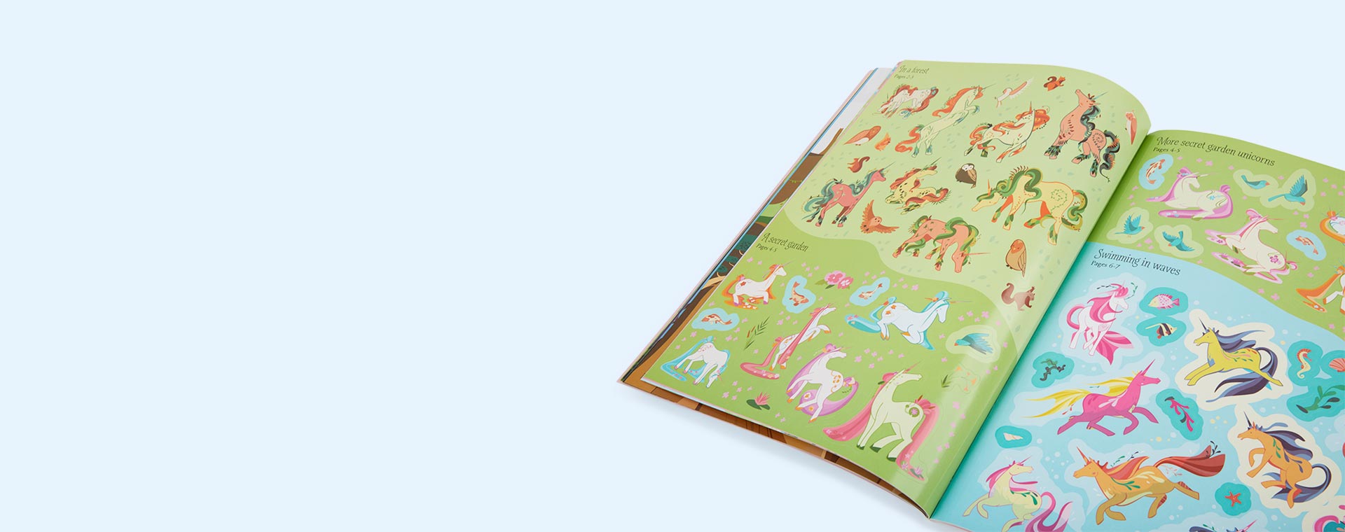 Multi bookspeed Unicorns Sticker Book