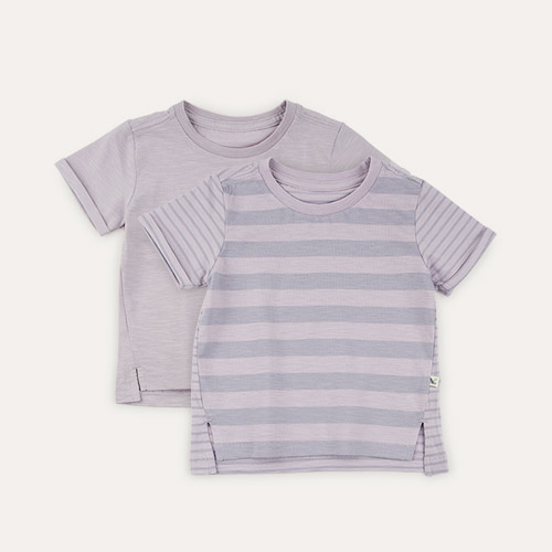 Lilac Mix KIDLY Label 2-Pack Perfect Tee