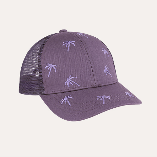 Lilac KIDLY Label Trucker Cap
