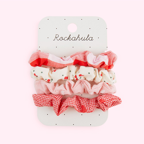Red Rockahula Kids Sweet Cherry Scrunchie Set