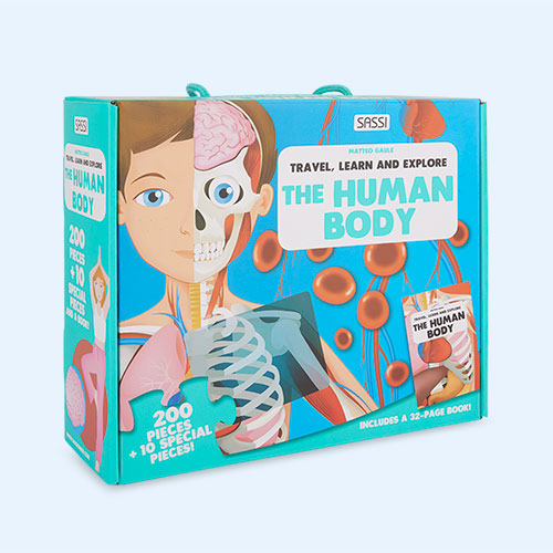 Multi bookspeed The Human Body Book & Jigsaw