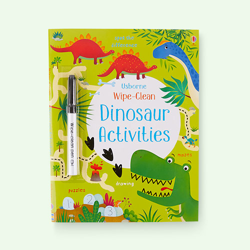 Multi bookspeed Wipe Clean Dinosaur Activities