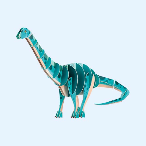 Blue Janod 3D Diplodocus Puzzle